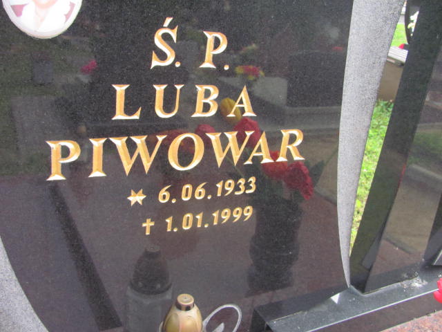 Grób FLORIAN PIWOWAR