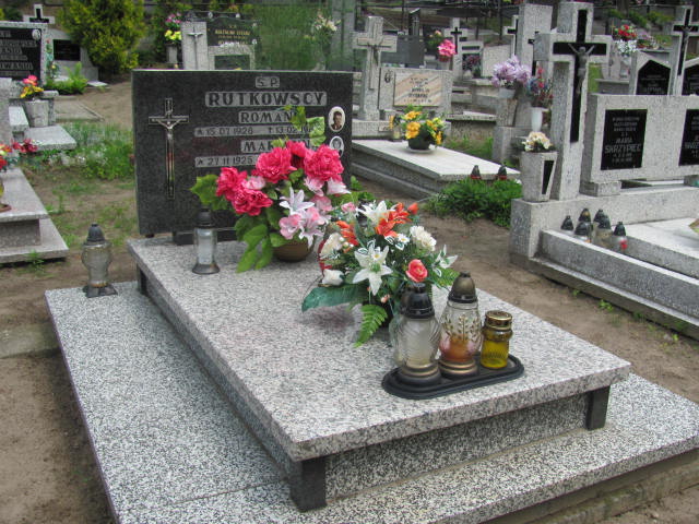 Grób LEONARDA RUTKOWSKA