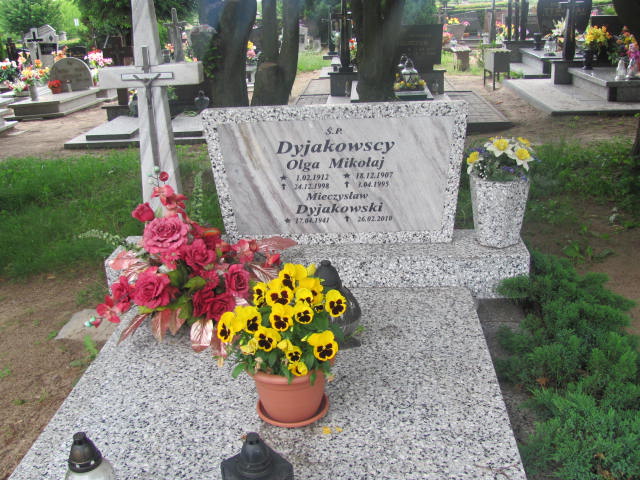 Grób Olga Dyjakowska