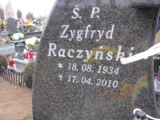 Grób ZYGFRYD RACZYŃSKI