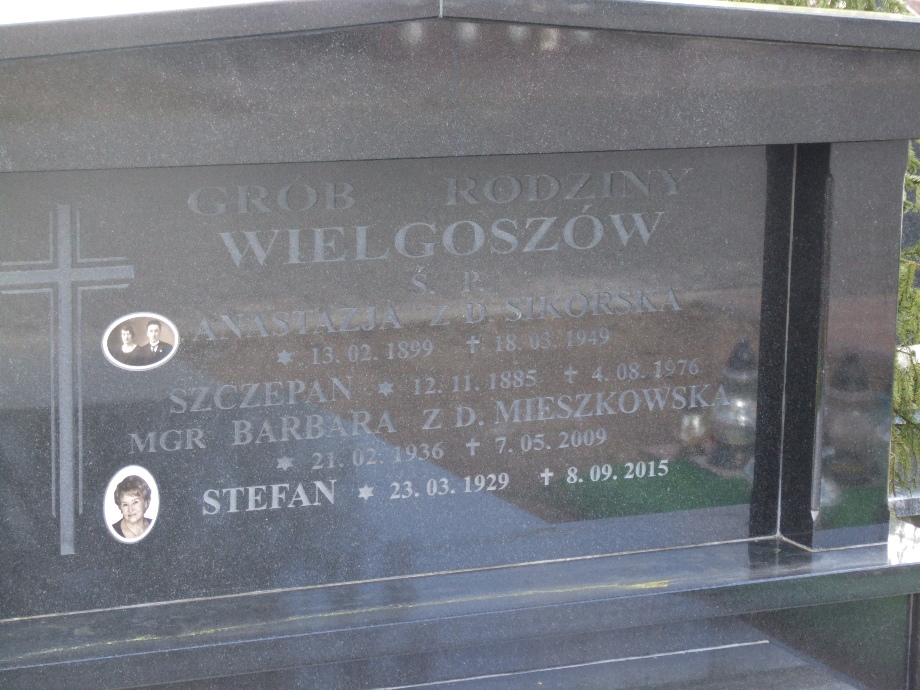 Grób STEFAN WŁODZIMIERZ WIELGOSZ