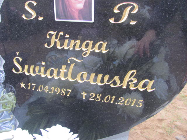 Grób KINGA ŚWIATŁOWSKA