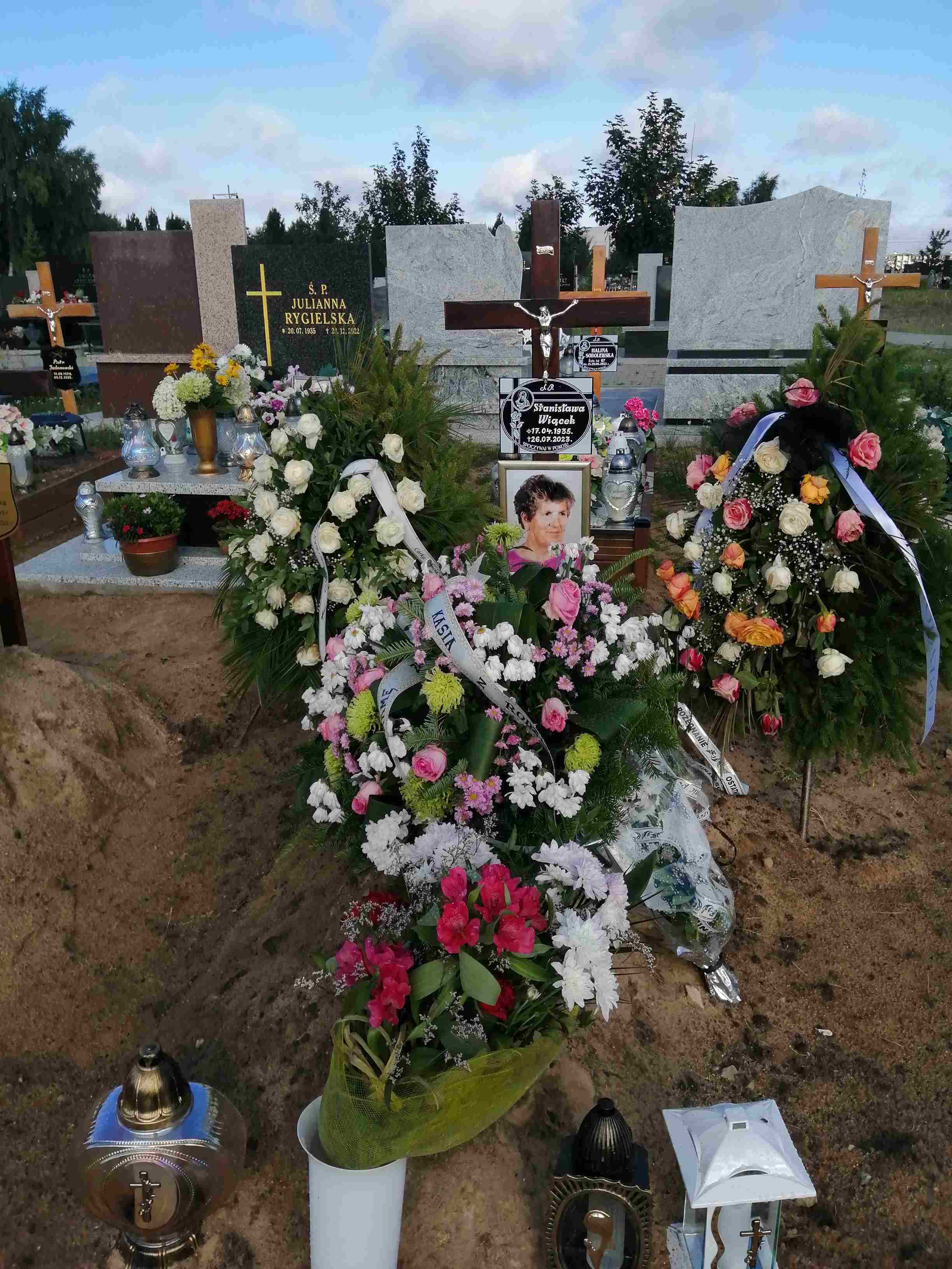 Grób STANISŁAWA WIĄCEK