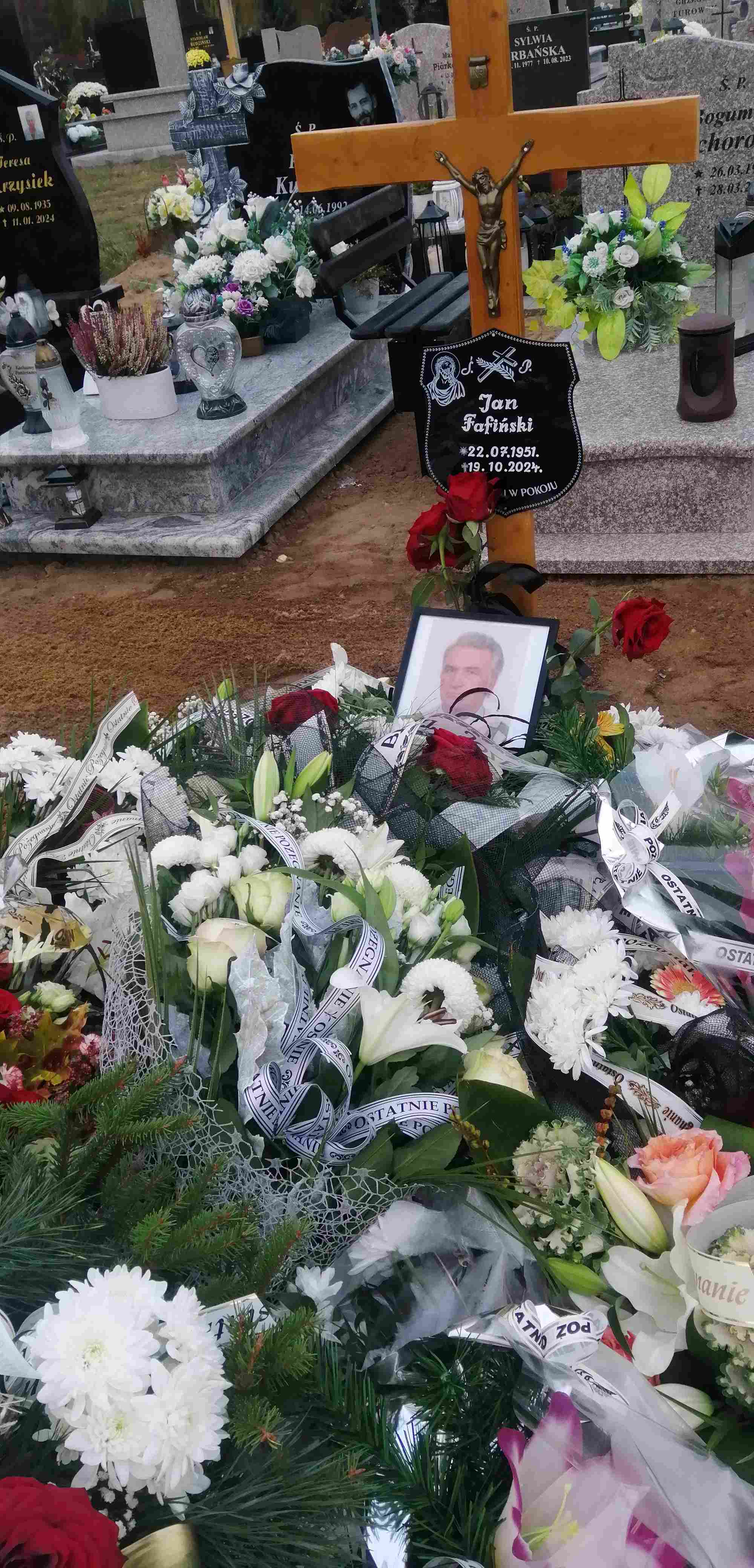 Grób JAN FAFIŃSKI